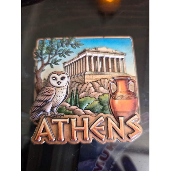 Custom 3D City Magnet